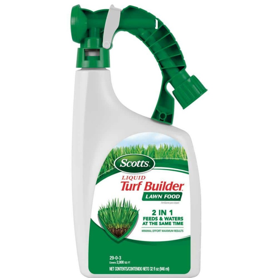 Lawn Care * | Scotts Turf Builder 32 Oz. 2,000 Sq. Ft. Liquid Lawn Fertilizer