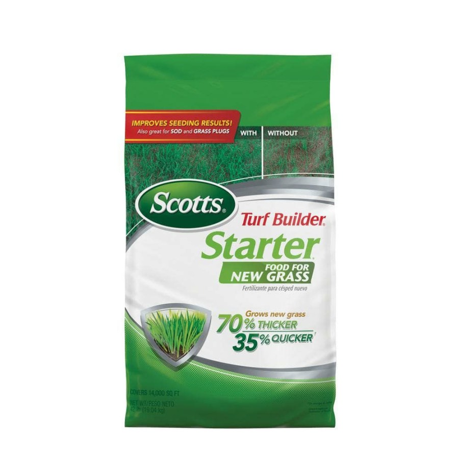 Lawn Care * | Scotts Turf Builder 44.2 Lbs. 14,000 Sq. Ft. Starter Brand Lawn Fertilizer