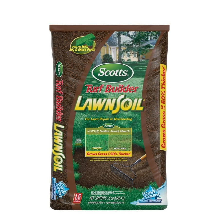 Landscaping Supplies * | Scotts Turf Builder 1.5 Cu. Ft. Lawn Soil