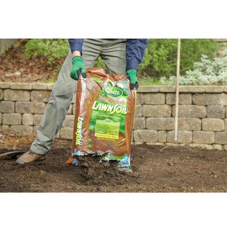 Landscaping Supplies * | Scotts Turf Builder 1.5 Cu. Ft. Lawn Soil