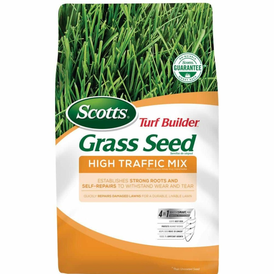 Lawn Care * | Scotts 3 Lbs. Turf Builder Grass Seed High Traffic Mix