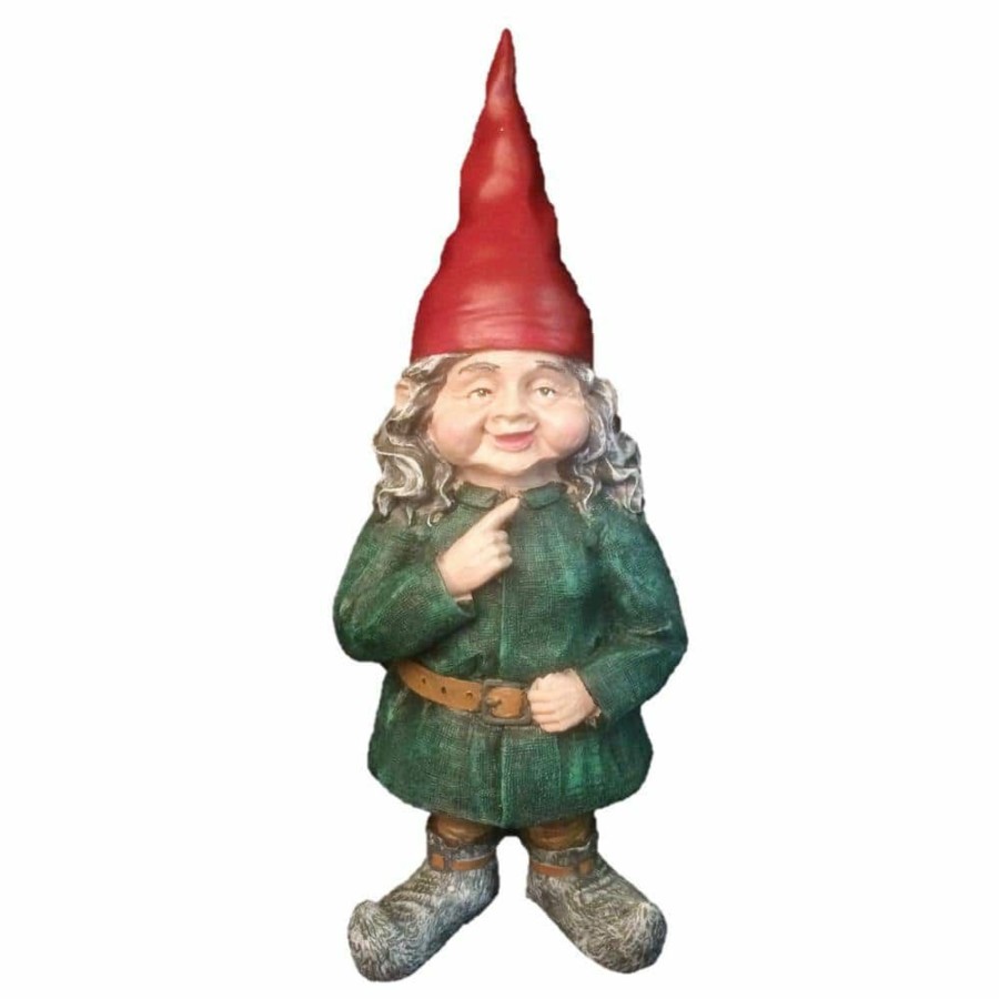 Outdoor Decor * | Homestyles 8.5 In. H "Zelda" The Female Garden Gnome Figurine