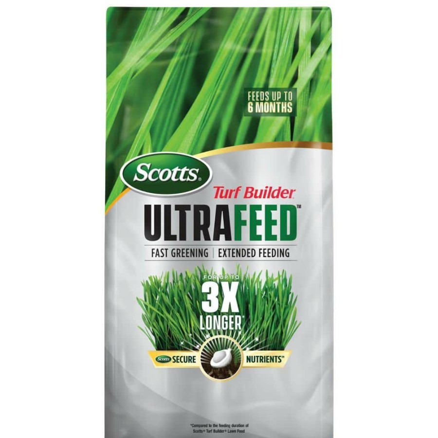 Lawn Care * | Scotts Turf Builder Ultrafeed 40 Lbs. Covers Up To 17,778 Sq. Ft. Long-Lasting Fertilizer Feeds Grass Up To 6 Months