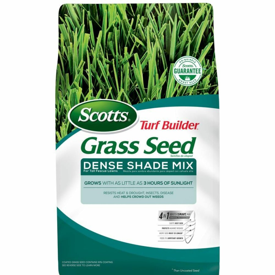 Lawn Care * | Scotts 3 Lbs. Turf Builder Grass Seed Dense Shade Mix, Grows With As Little As 3 Hours Of Sunlight