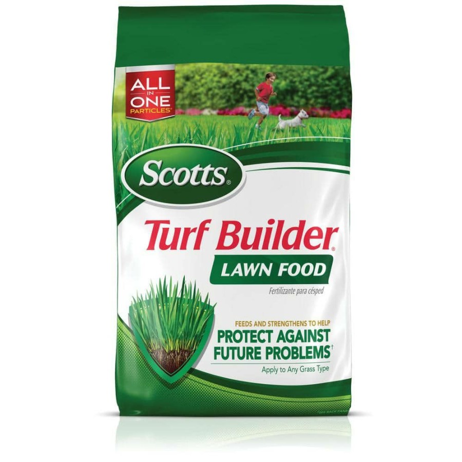 Lawn Care * | Scotts Turf Builder 12.6 Lb. 5,000 Sq. Ft. Lawn Fertilizer