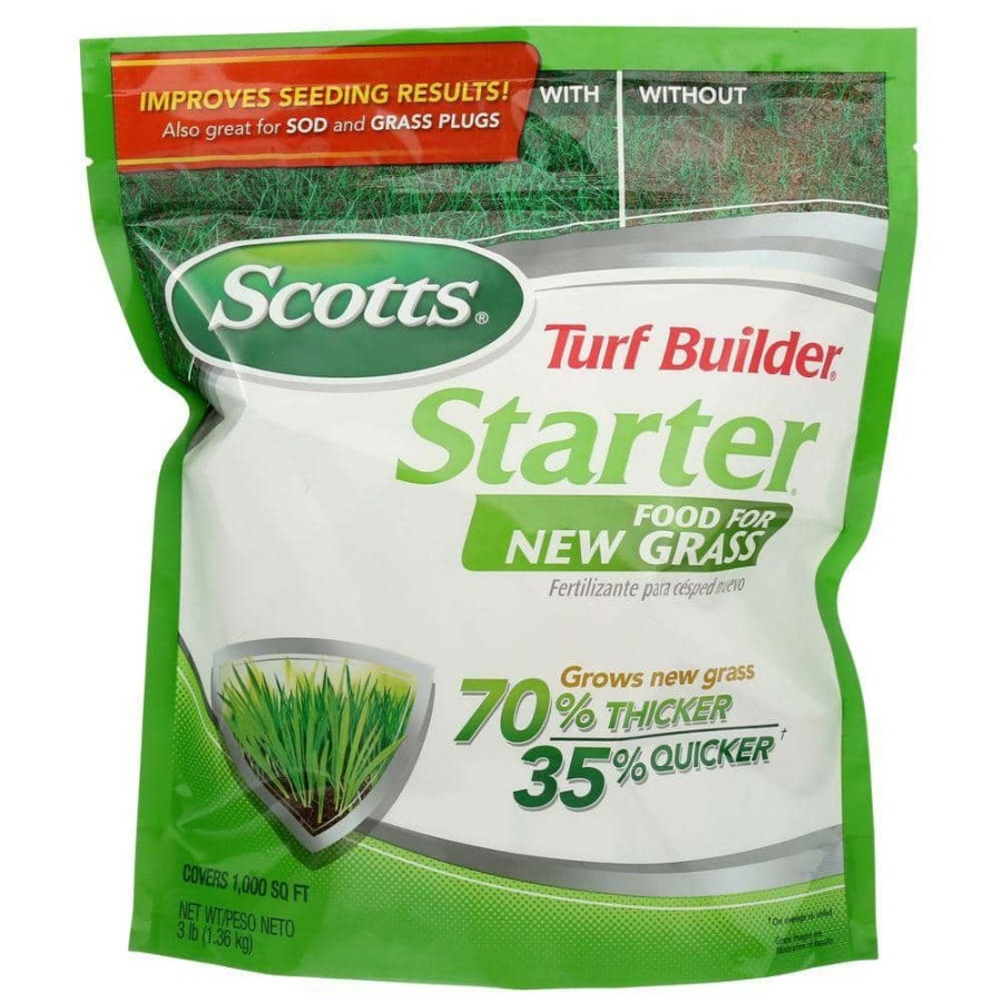 Lawn Care * | Scotts 3.46 Lb. Turf Builder Starter Brand Fertilizer