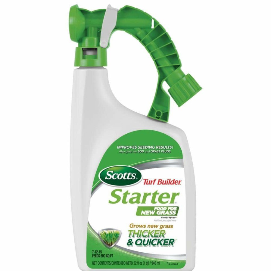 Lawn Care * | Scotts 32 Oz. Ready To Spray Turf Builder Starter Food For New Grass