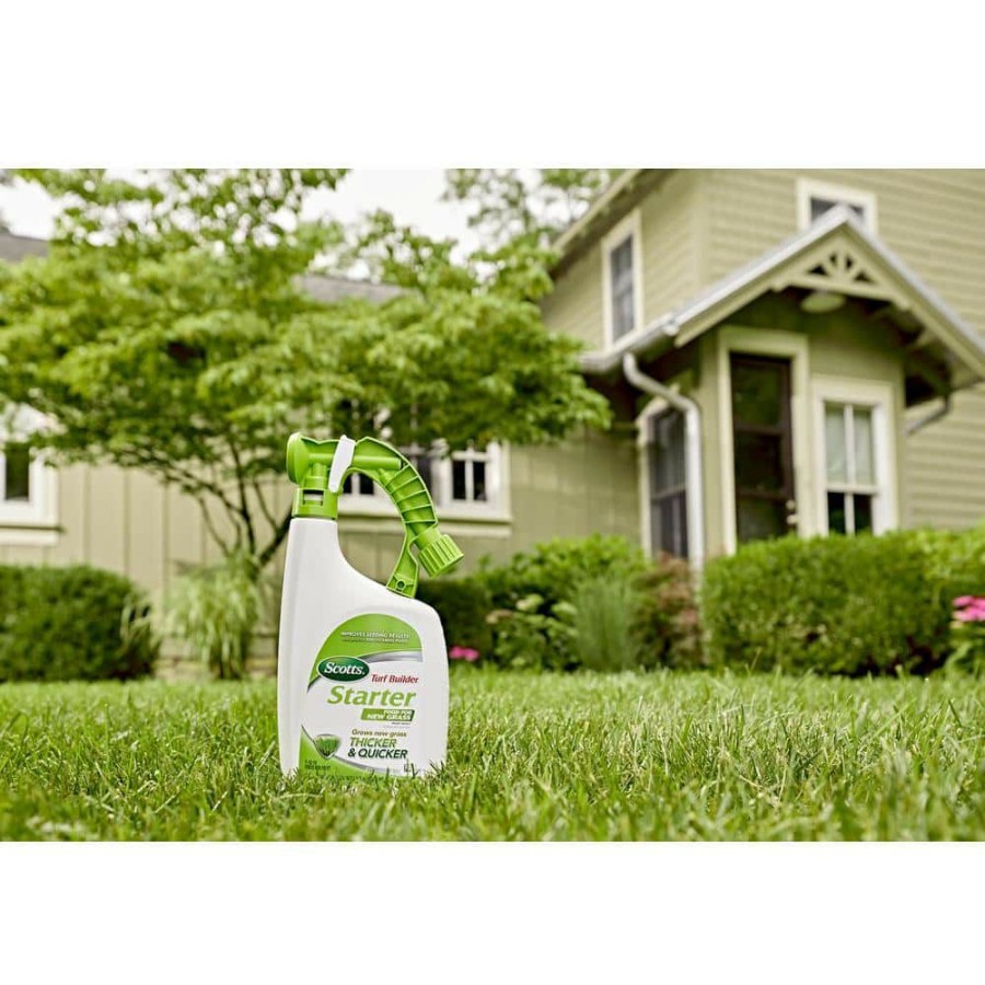 Lawn Care * | Scotts 32 Oz. Ready To Spray Turf Builder Starter Food For New Grass