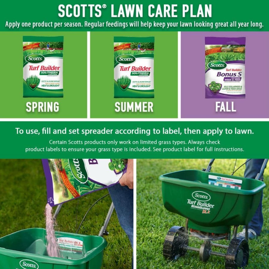 Lawn Care * | Scotts 3-Part Fertilizer Bundle For Large Yards (Southern) With Bonus S Weed & Feed And 2 Southern Lawn Food