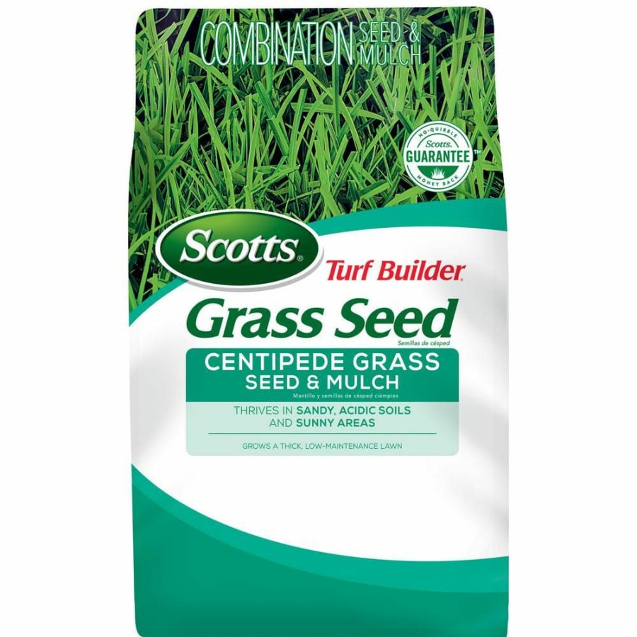 Lawn Care * | Scotts 5 Lbs. Turf Builder Centipede-Grass Seed And Mulch