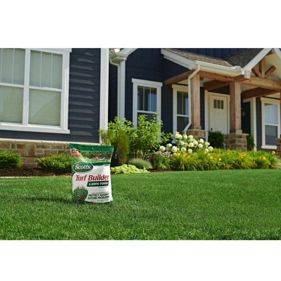 Lawn Care * | Scotts Turf Builder 37.5 Lbs. 15,000 Sq. Ft. Lawn Fertilizer For All Grass Types