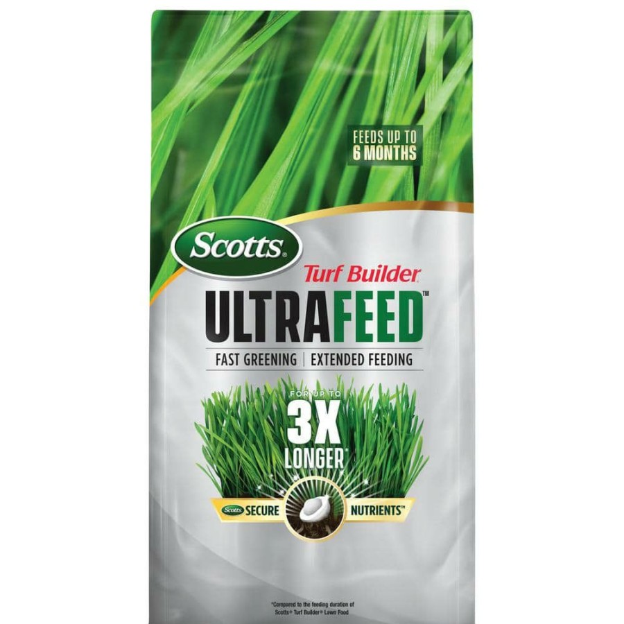 Lawn Care * | Scotts Turf Builder Ultrafeed 20 Lbs. Covers Up To 8,889 Sq. Ft. Long-Lasting Fertilizer Feeds Grass Up To 6 Months (2-Pack)