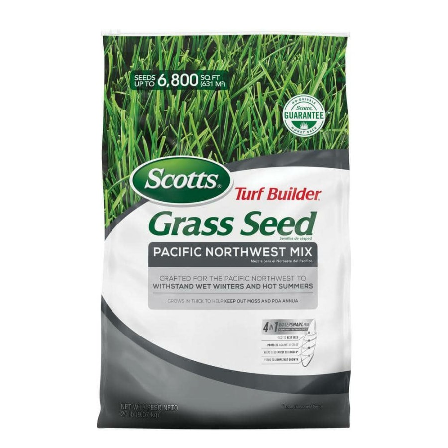 Lawn Care * | Scotts Turf Builder 20 Lbs. Grass Seed Pacific Northwest Mix