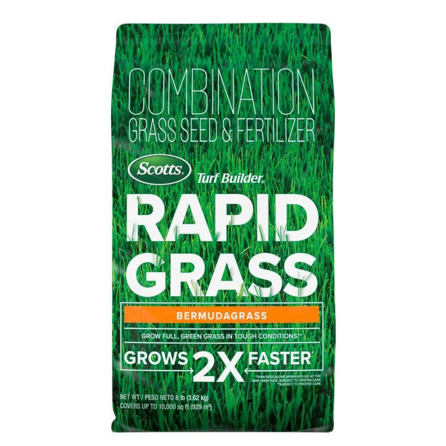 Lawn Care * | Scotts Turf Builder Rapid Grass 8 Lb. Bermuda Grass Seed