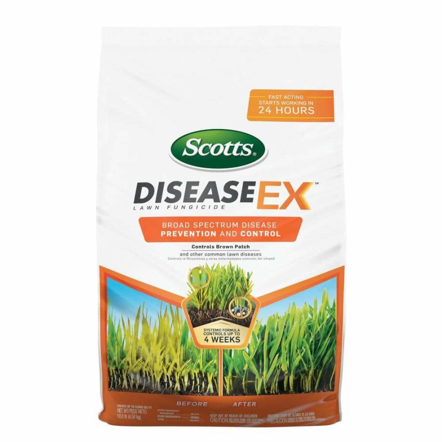 Lawn Care * | Scotts Diseaseex 10 Lbs. 5,000 Sq. Ft. Lawn Fungicide Controls And Prevents Disease Up To 4 Weeks