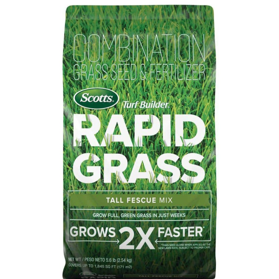 Lawn Care * | Scotts Turf Builder Rapid Grass 5.6 Lb. Tall Fescue Grass Seed