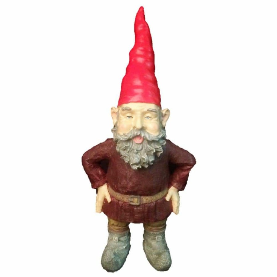 Outdoor Decor * | Homestyles 20 In. H "Merlin" The Garden Gnome Figurine Statue