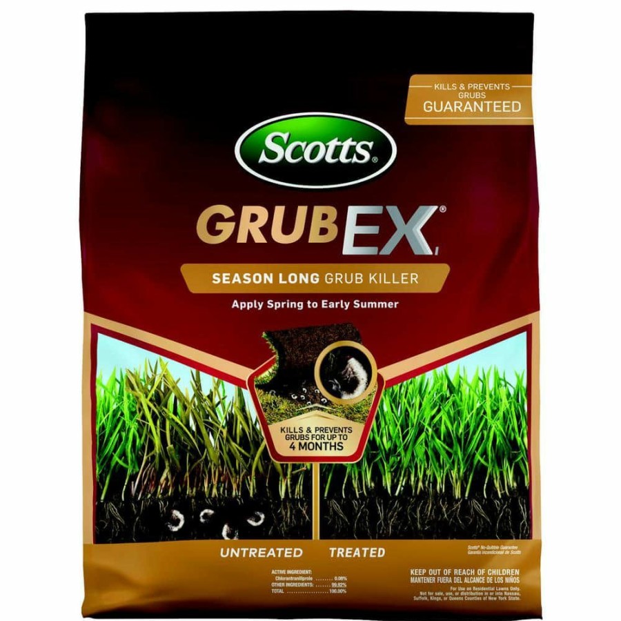 Pest Control * | Scotts Grubex1 14.35 Lbs. 5,000 Sq. Ft. Season Long Grub, Caterpillar, Japanese Beetle Killer