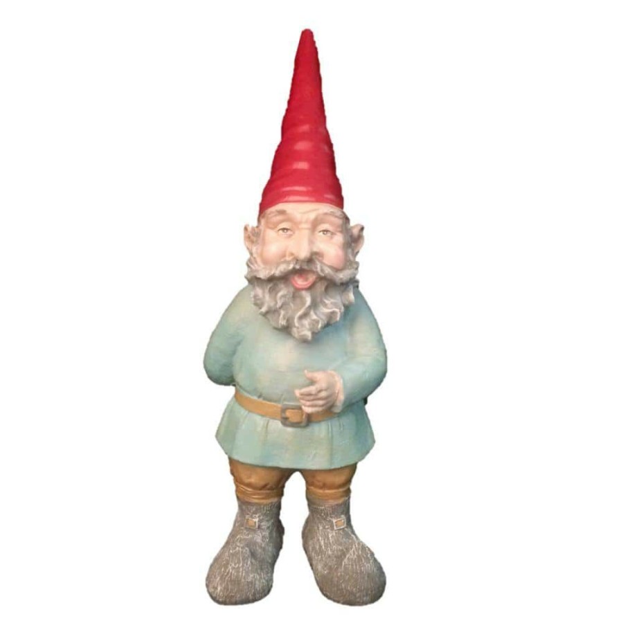 Outdoor Decor * | Homestyles 14 In. H Grimmbel The Garden Gnome Figurine Statue